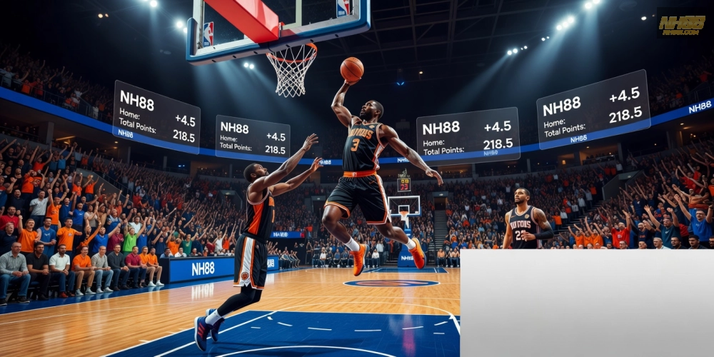Trải nghiệm cá cược bóng rổ sôi động trên nh88 với các trận NBA đỉnh cao